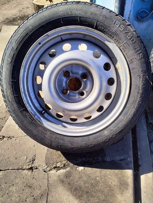 Продам резину с диски r14 4/98