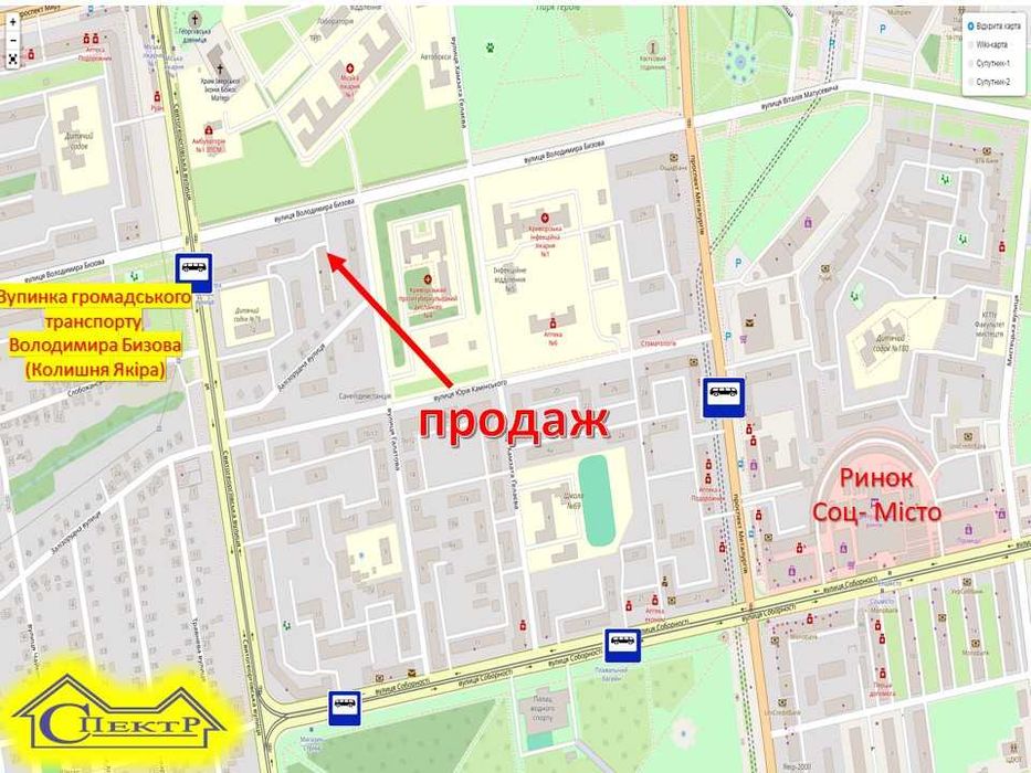 87,9кв.м. приміщення  великий фасад для реклами.