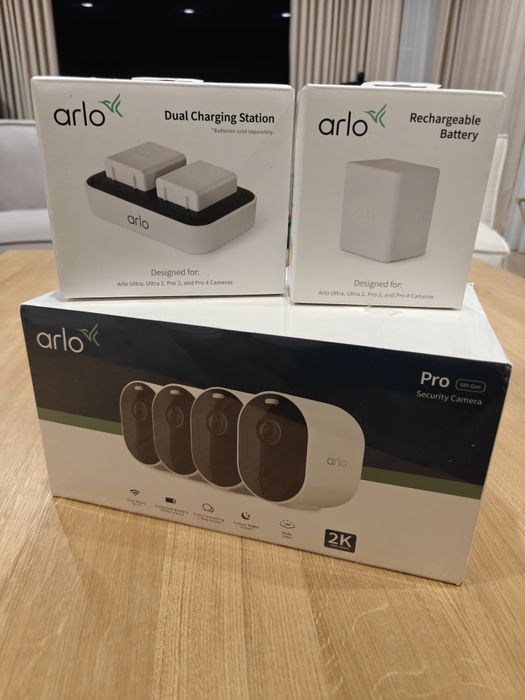 Kamery Arlo Pro 6 gen 2K HDR x4 monitoring