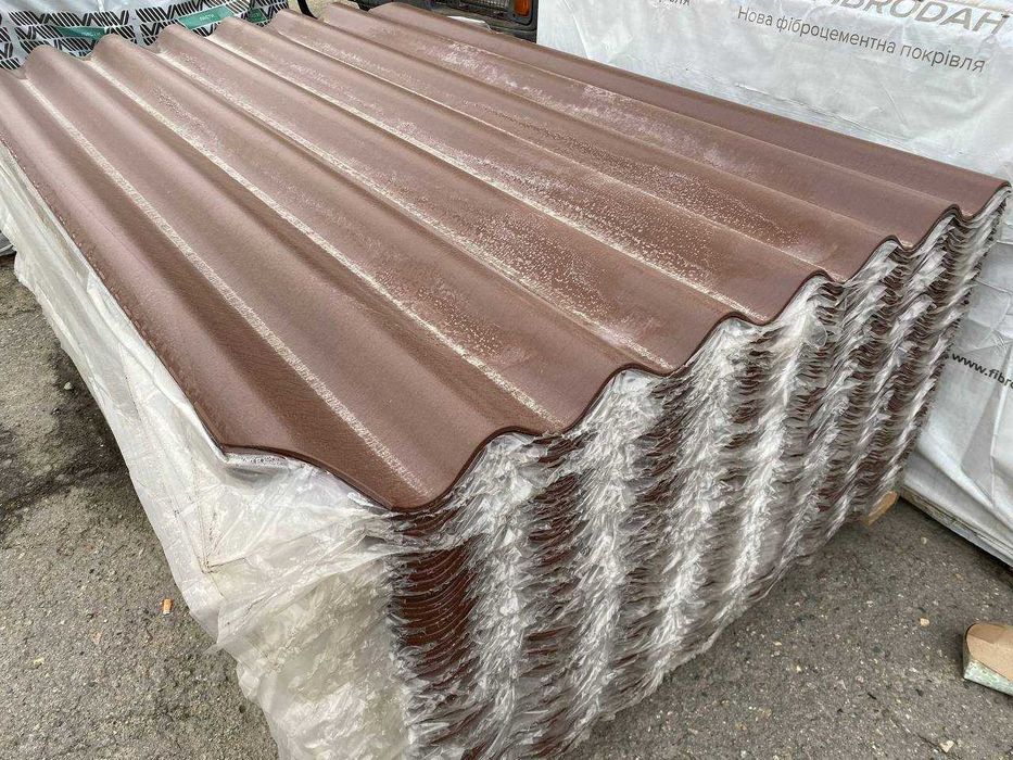 Шифер 1750х1130 серый, графит, бордо, коричневый  (Ивано-Франковск)