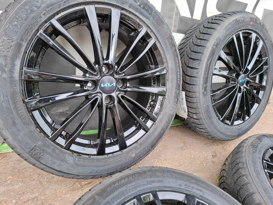 Felgi aluminiowe ! KIA HYUNDAI 17 cali ! NOWE MONTAŻ ! TMPS !