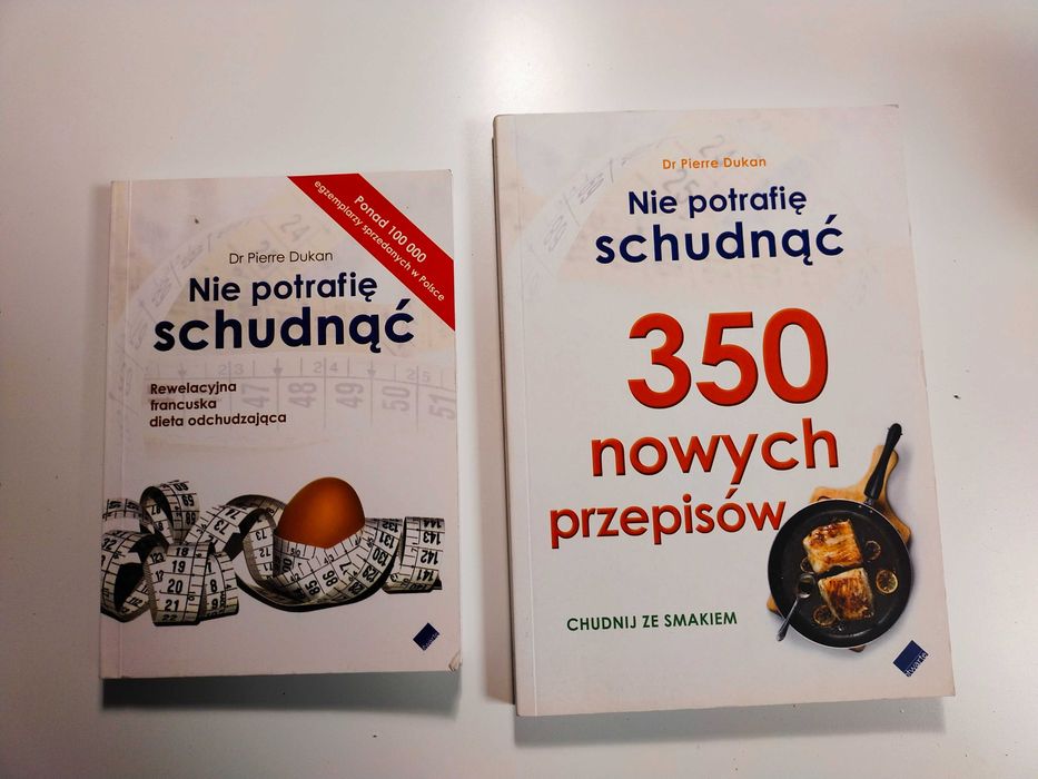 Dukan Nie potrafię schudnąć + 350 przepisów