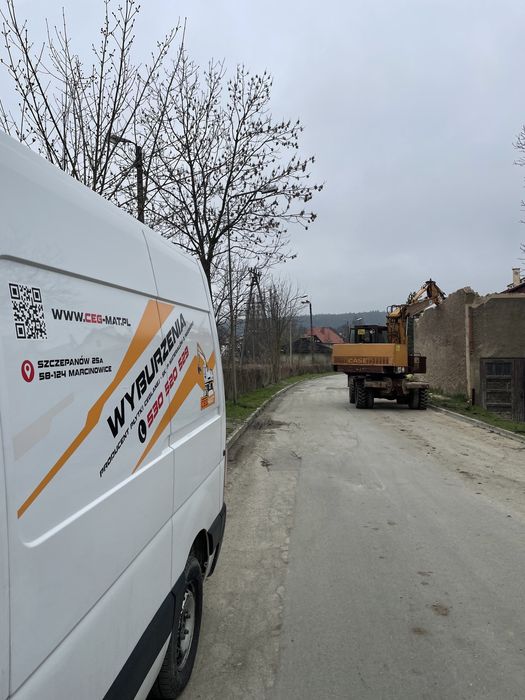 Firma rozbiórkowa CEG-MAT, rozbiórki budynków, odzysk, cegła, drewno