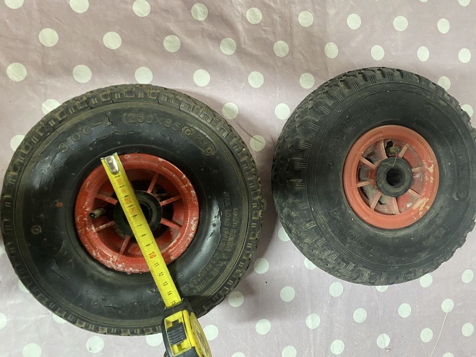 2 Rodas pneumaticas para carro de armazém