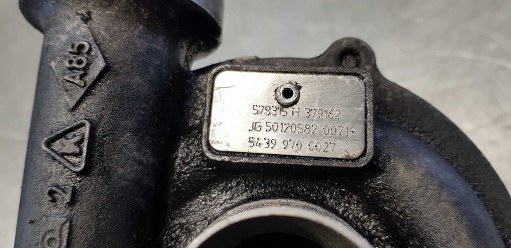 Renault 1.5 DCI Turbina turbosprężarka