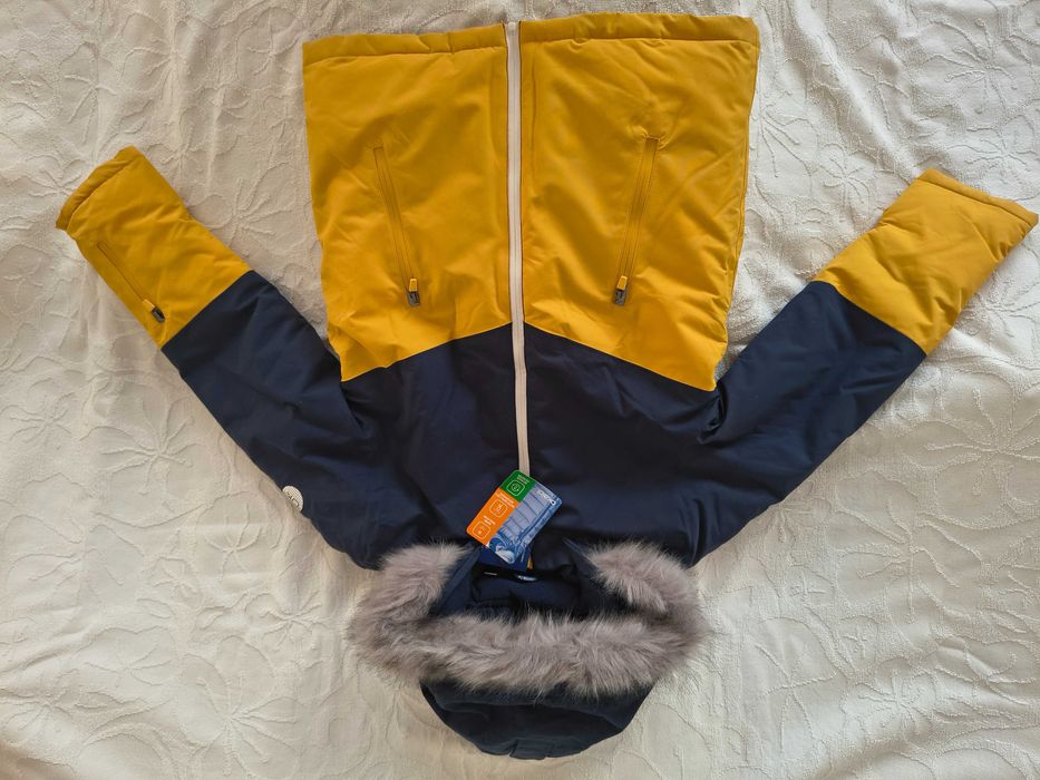Super kurtka zimowa, narciarska Okaidi, 12 lat, 152 cm, nowa