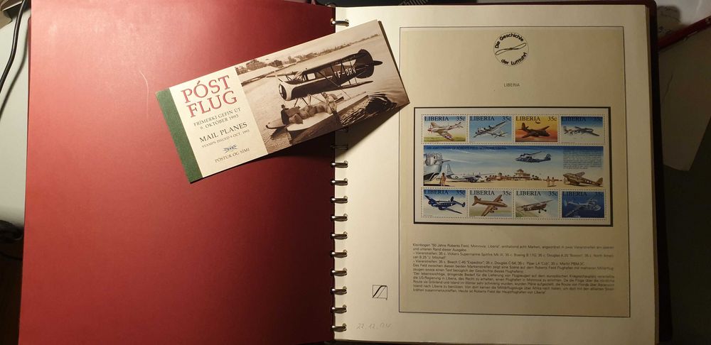 Znaczki pocztowe LOTNICTWO ŚWIAT - 1994/1995