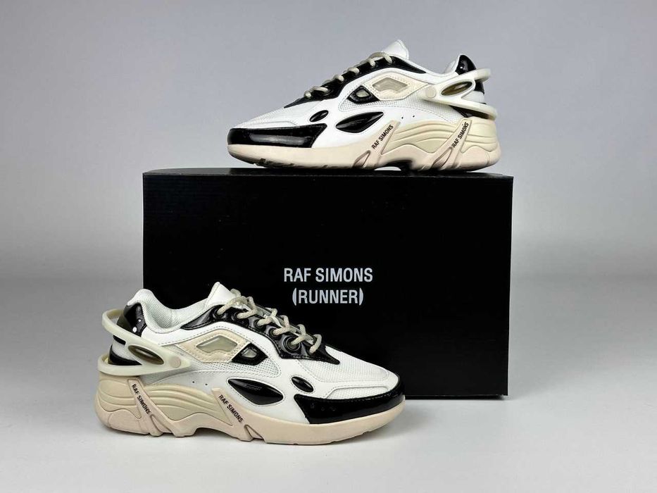 Кросівки Adidas Raf Simons Cylon - 21 White/Black premium