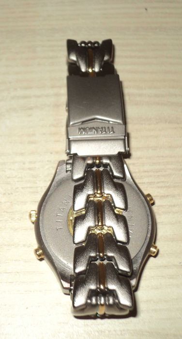 Nowy nieużywany męski zegarek Philip Persio Titanium