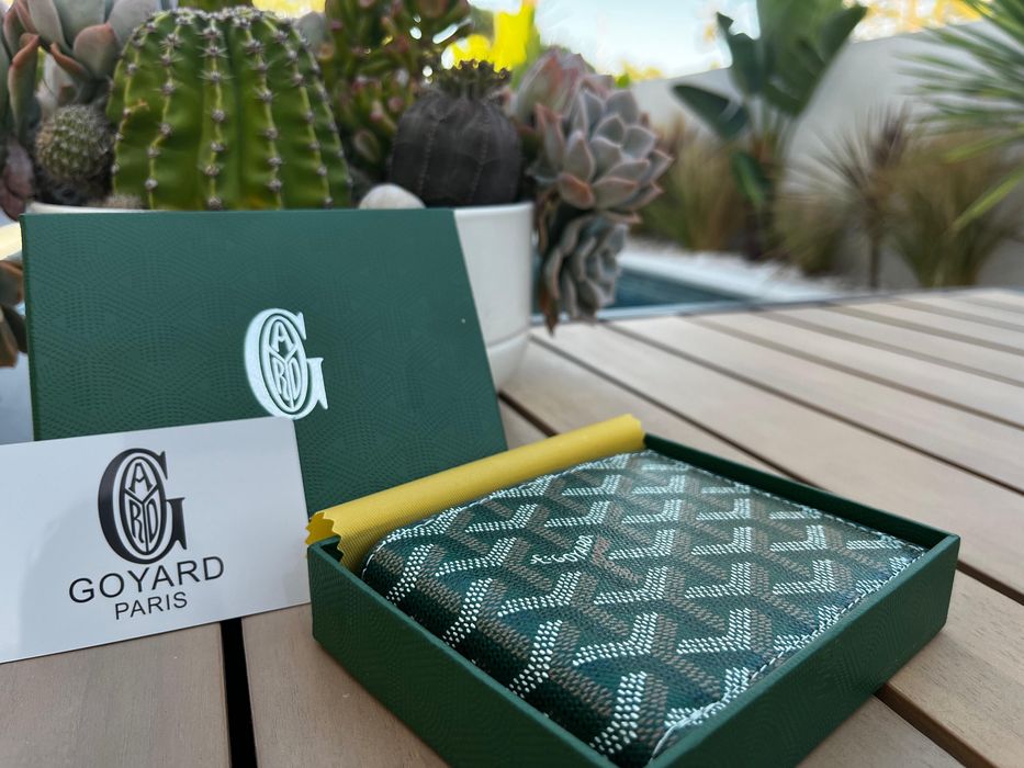 Carteira homem verde