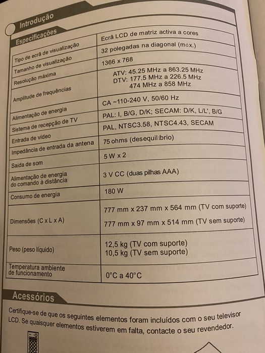 TV LCD 32 polegadas AKIRA