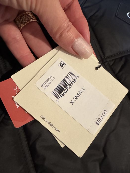 Зимове пальто Calvin Klein 2025 р оригінал з Америки р XS, S