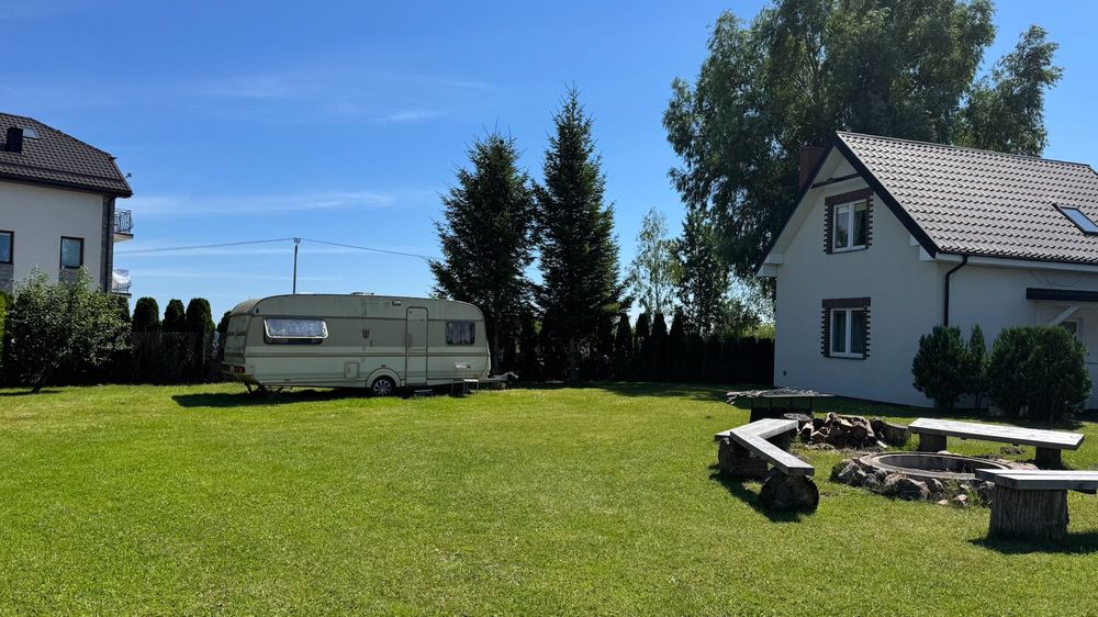 Miejsce postojowe dla camperów i przyczep kempingowych i namiotów - 2ha blisko natury