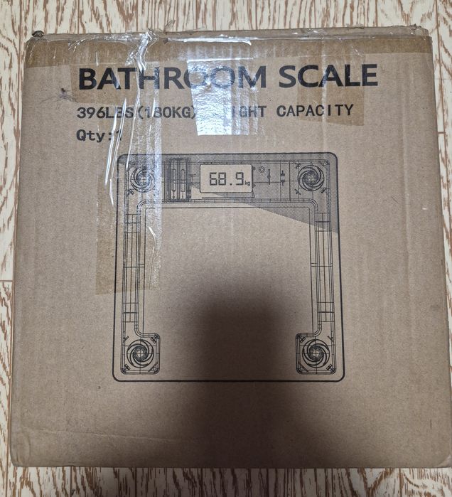 BATHROOM SCALE Ваги 180кг.