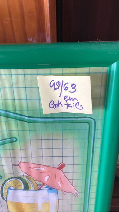 Quadros Surfista  72 Alt. 52 Largura Cocktails Alt 92/63 largura