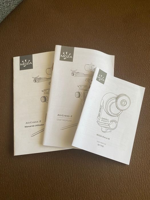 Gimbal - Moza AirCross 2
4 dias de uso, bem estimada, como nova.
Moti