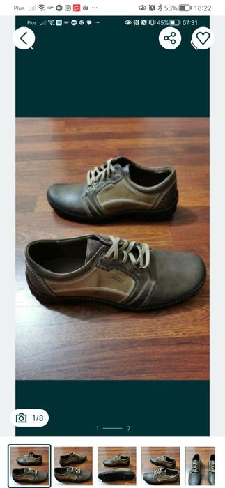 Skórzane Buty Męskie Joker Lekkie Wygodne 4