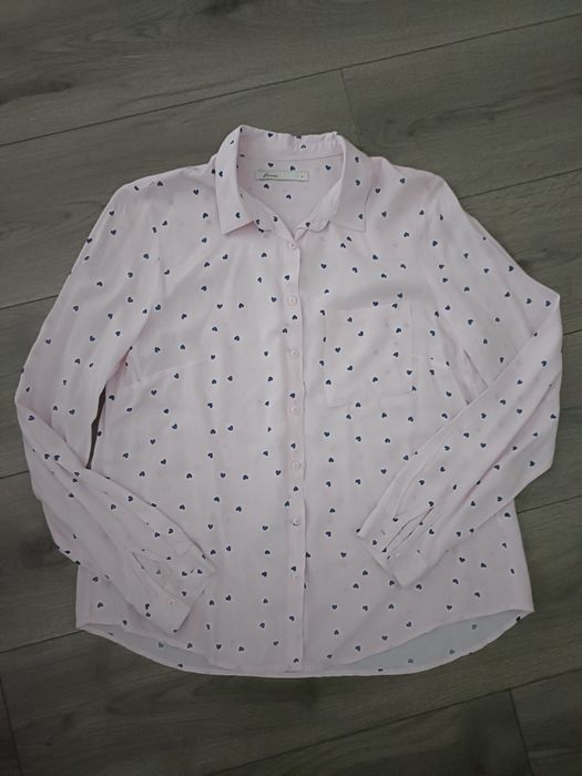 Koszula damska w serduszka