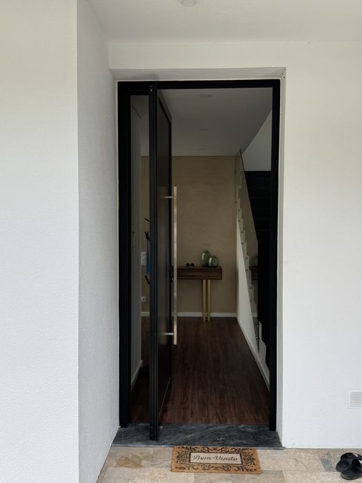 Portas em PVC ou aluminio