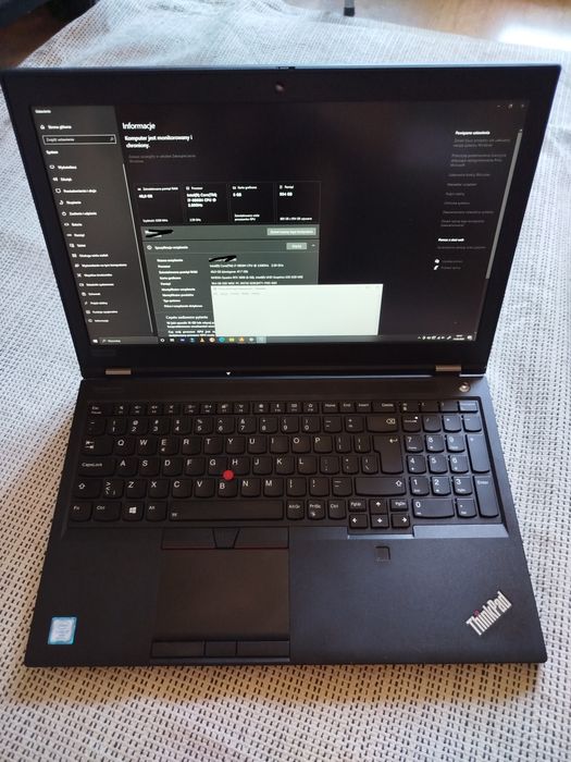 Lenovo ThinkPad 15 P53 (48GB/1TB) - mocna stacja robocza dla wymagających