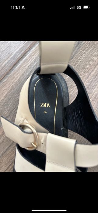 Sandalias Zara como novas coleção passada