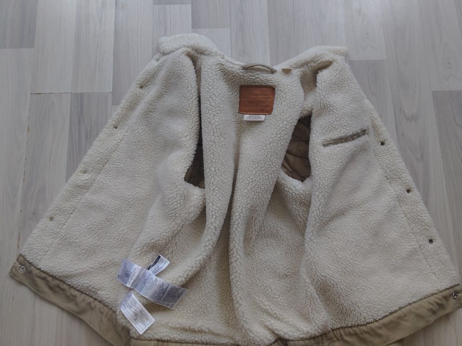 Levis premium Sherpa куртка джинсова левіс