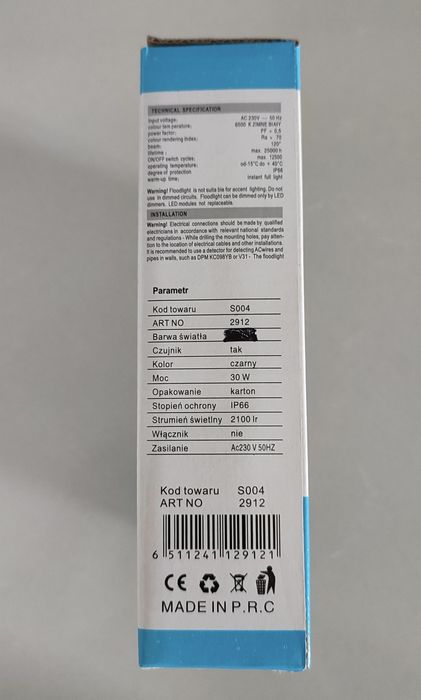 Naswietlacz led zewnetrzny