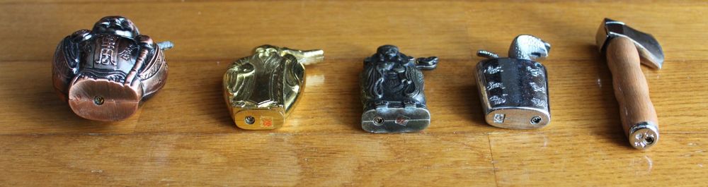 Conjunto de Isqueiros, de caráter oriental