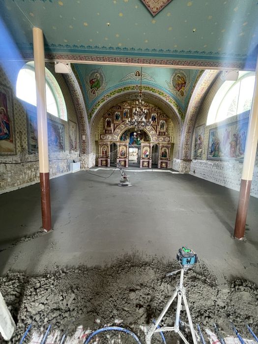 Стяжка підлоги (напівсуха/суха). Стяжка Тернопільська обл