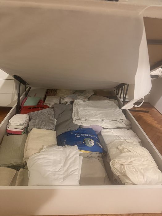 Cama - sommier branco