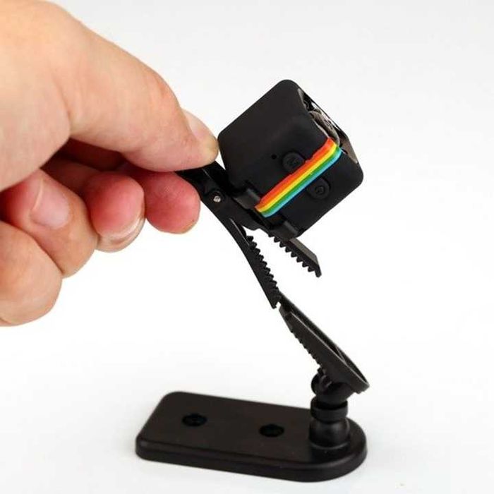 Podświetlenie nocne Kamerka szpiegowska ukryta mini detekcja ruchu