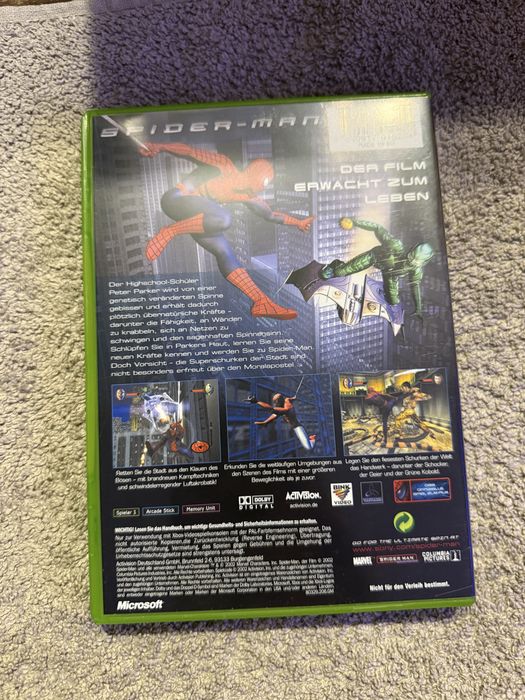 Spider man Xbox Classic