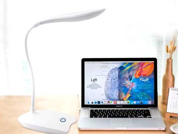 Lampka na biurko - do nauki - NOWA - akumulatorowa - LED - NOWA - 4szt