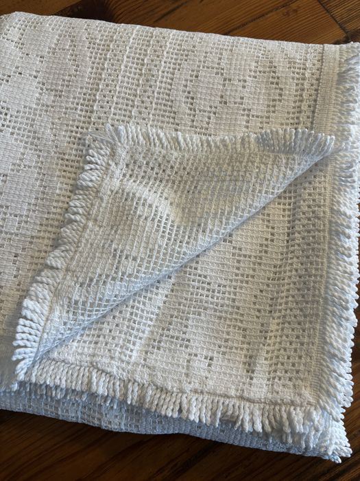 Toalha  tecido renda 140x215