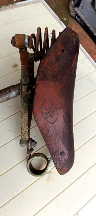 Stare siodełko rowerowe