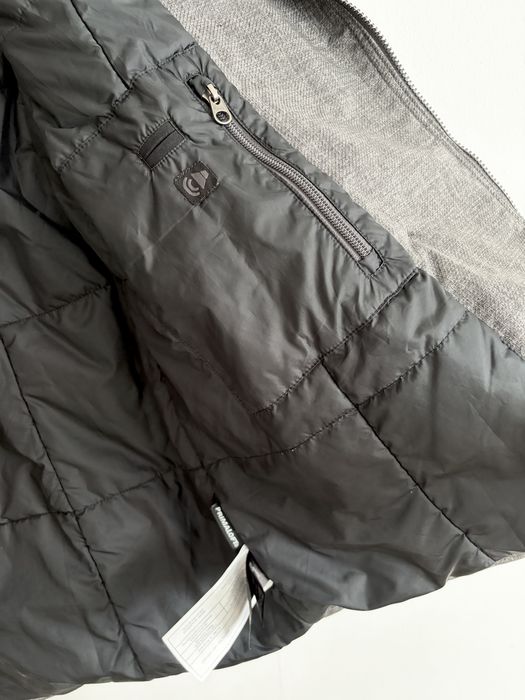 The North Face płaszcz damski PrimaLoft L szary melanż – stan idealny