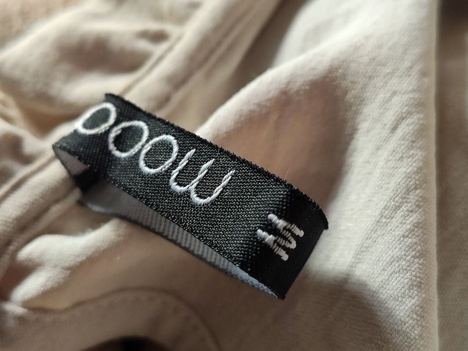 Gładka koszula piaskowa moodo