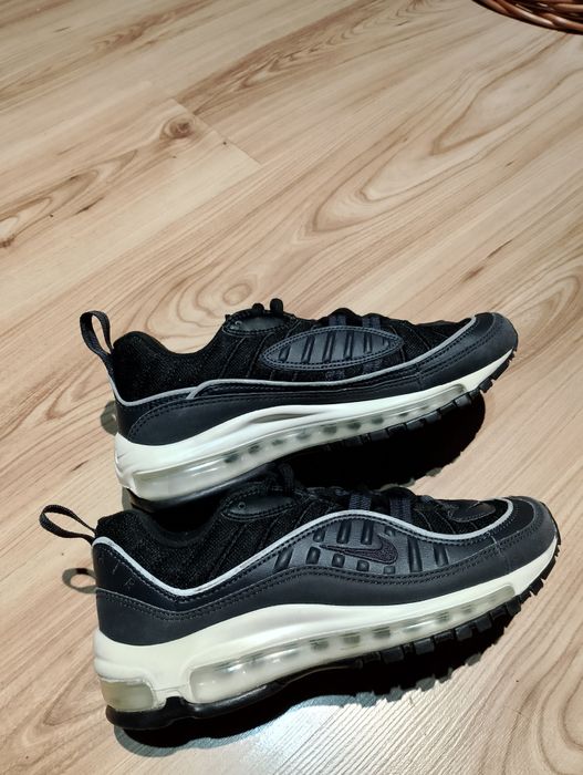 Czarne Damskie Buty Sneakersy Nike Air Max 98
