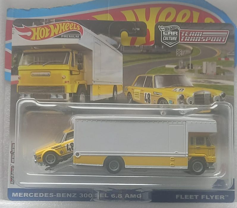 Mercedes-benz 300 sel 6.8 AMG / Fleet Flyer Hot wheels car culture