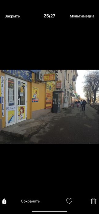 Здам в оренду нежитлове примiщення магазину