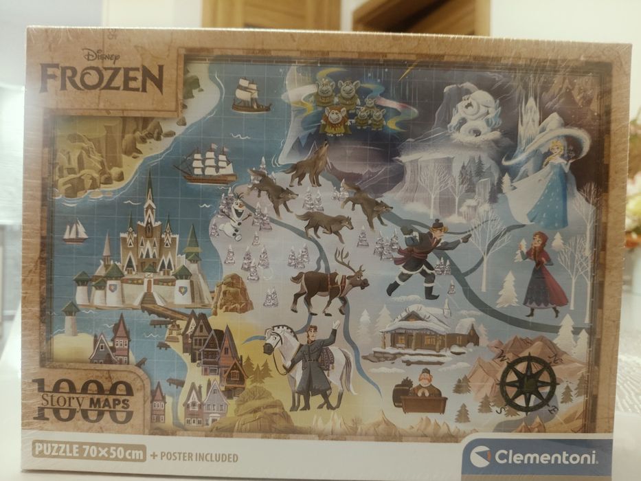 Nowe puzzle 1000 Kraina Lodu