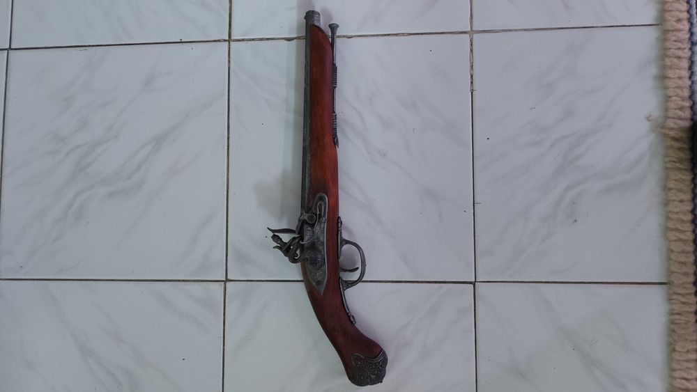 Pistola / Fusil de decoração - Muito antigo