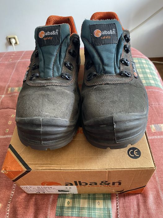 Sapato Seguranca camurça biqueira de aço