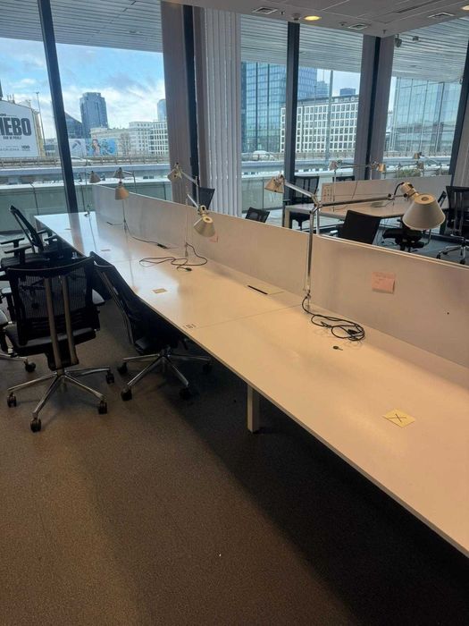 Biurko bench wielostanowiskowy 160x80 biurka stoły biuro dom hotel