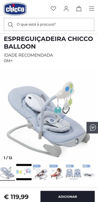 Espreguiçadeira bebé