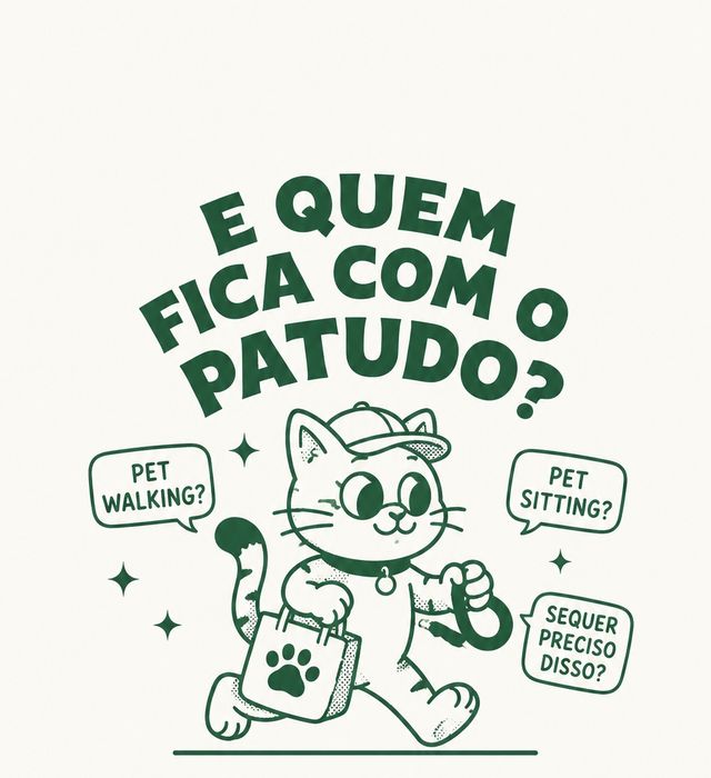 Serviços de Pet sitting e Pet Walking