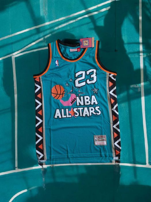 Michael Jordan NBA All Star jersey koszulka koszykarska L sportowa nowa mitchell ness