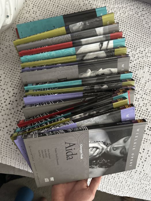 Wielkie opery 20 tomow caly komplet z plytami dvd