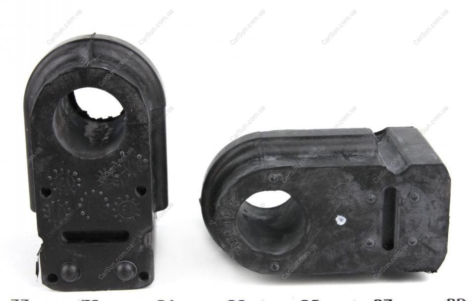 Втулка стабилизатора (переднего) Renault Megane II (d=19.5mm) UCEL 107