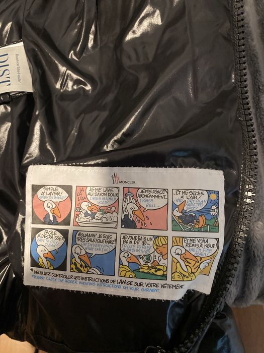 Kurtka zimowa Moncler z futrem s